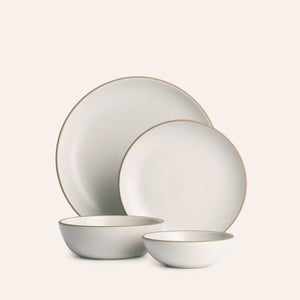 Sand 4-Piece Dinnerware Set