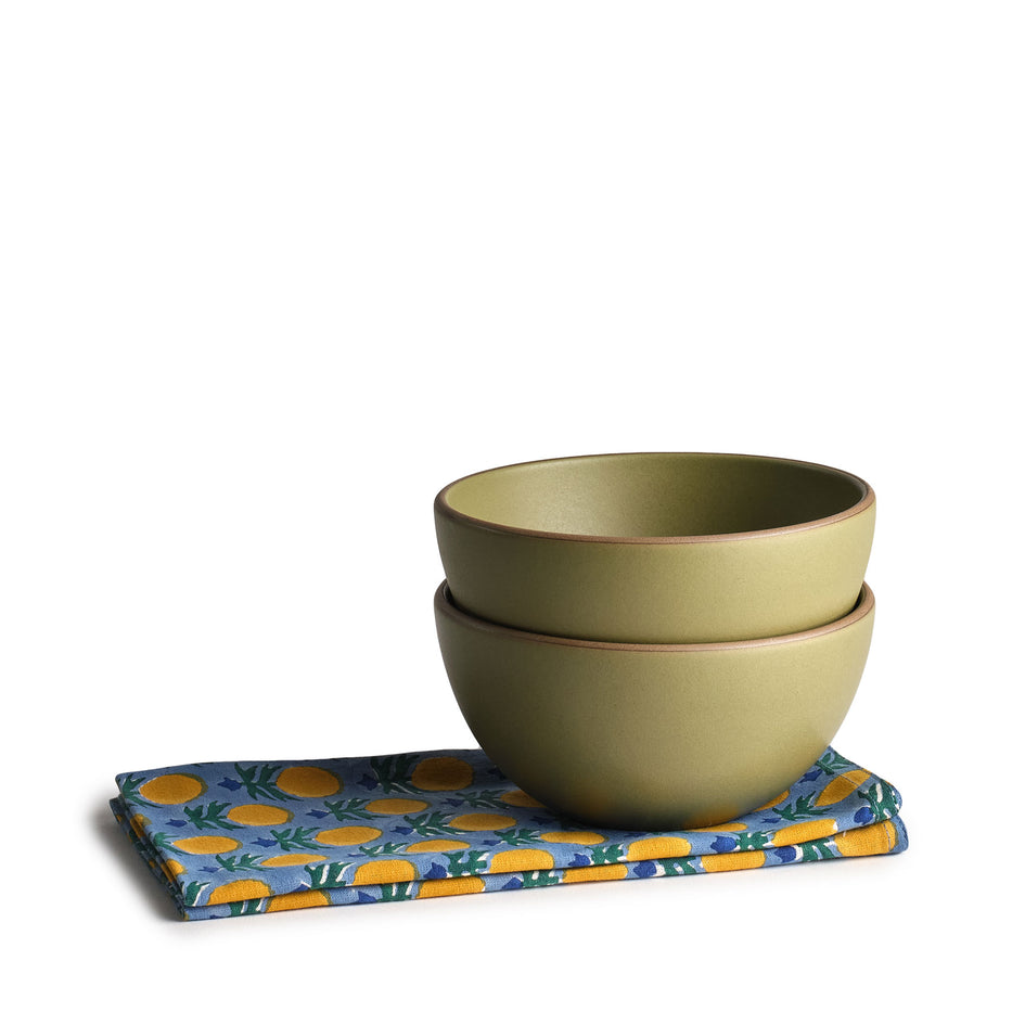 Cereal Bowl Set in Pesto Image 1