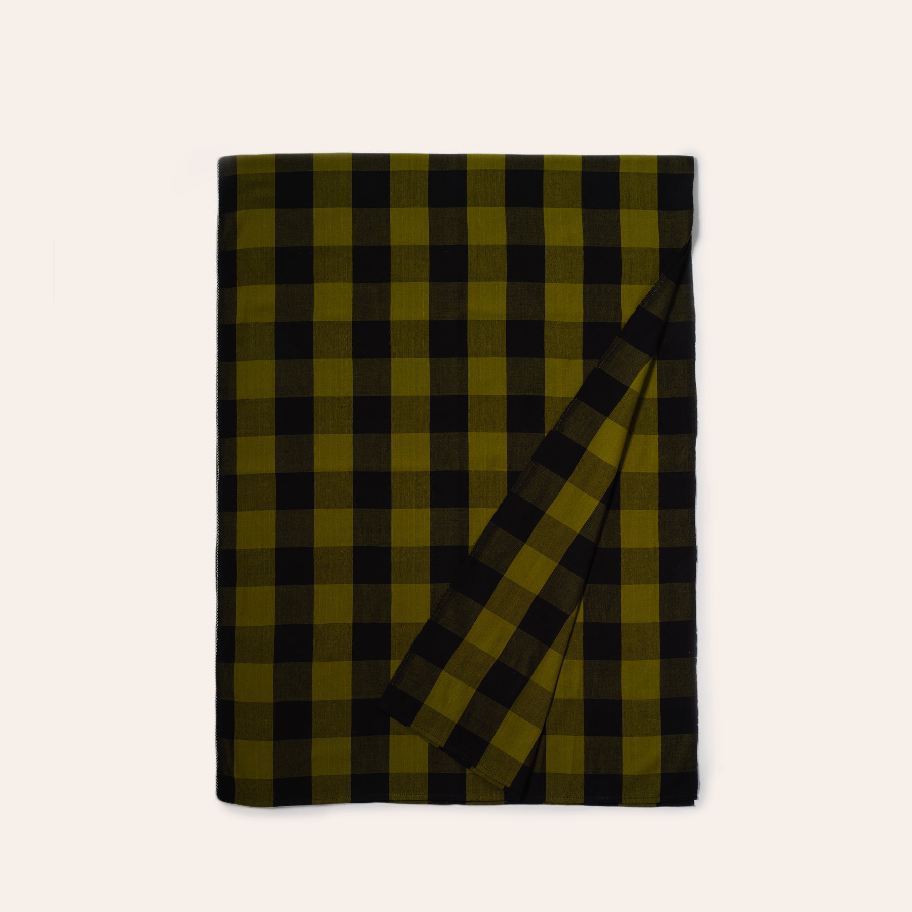 Big Gingham Tablecloth in Moss