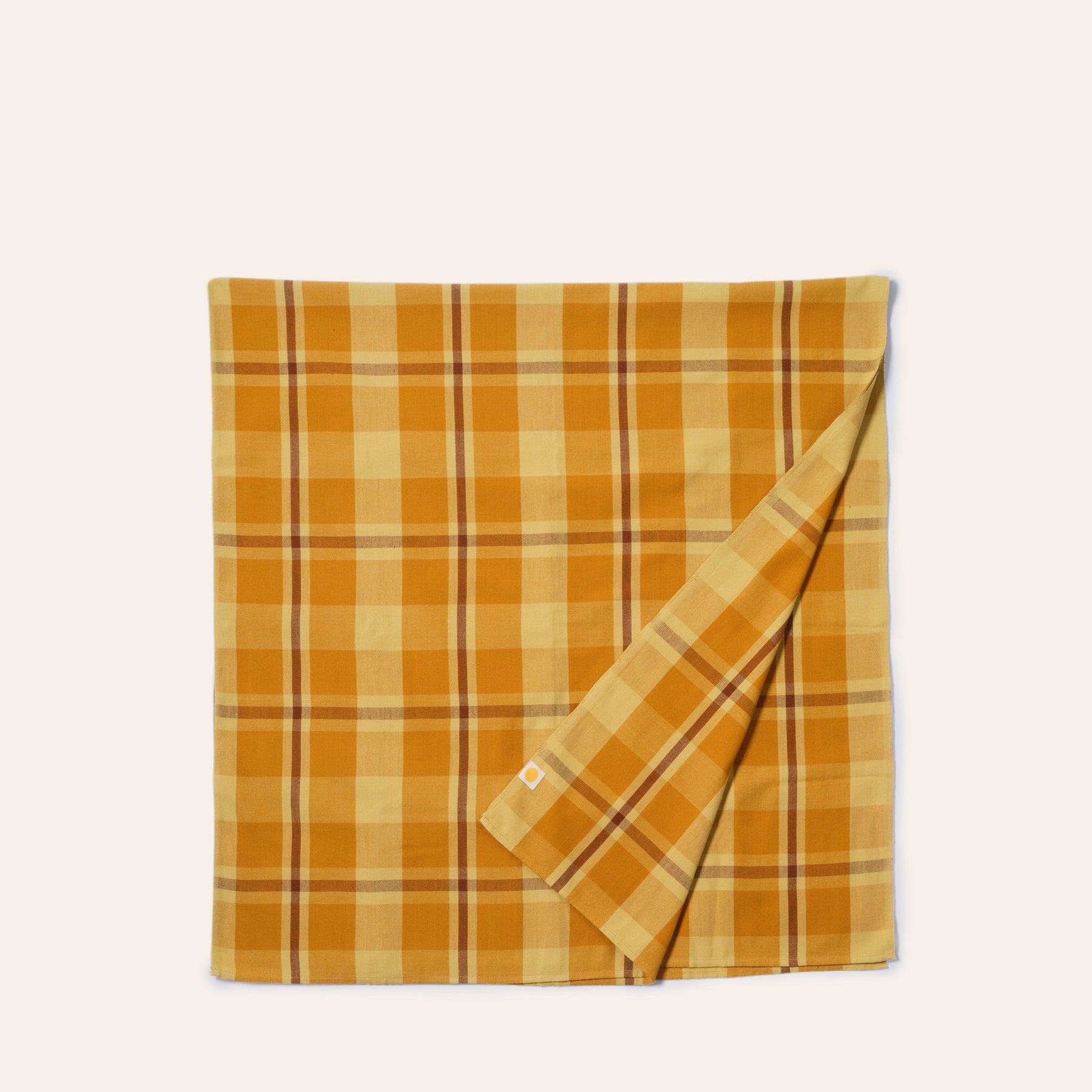 Charleston Plaid Tablecloth in Grassland