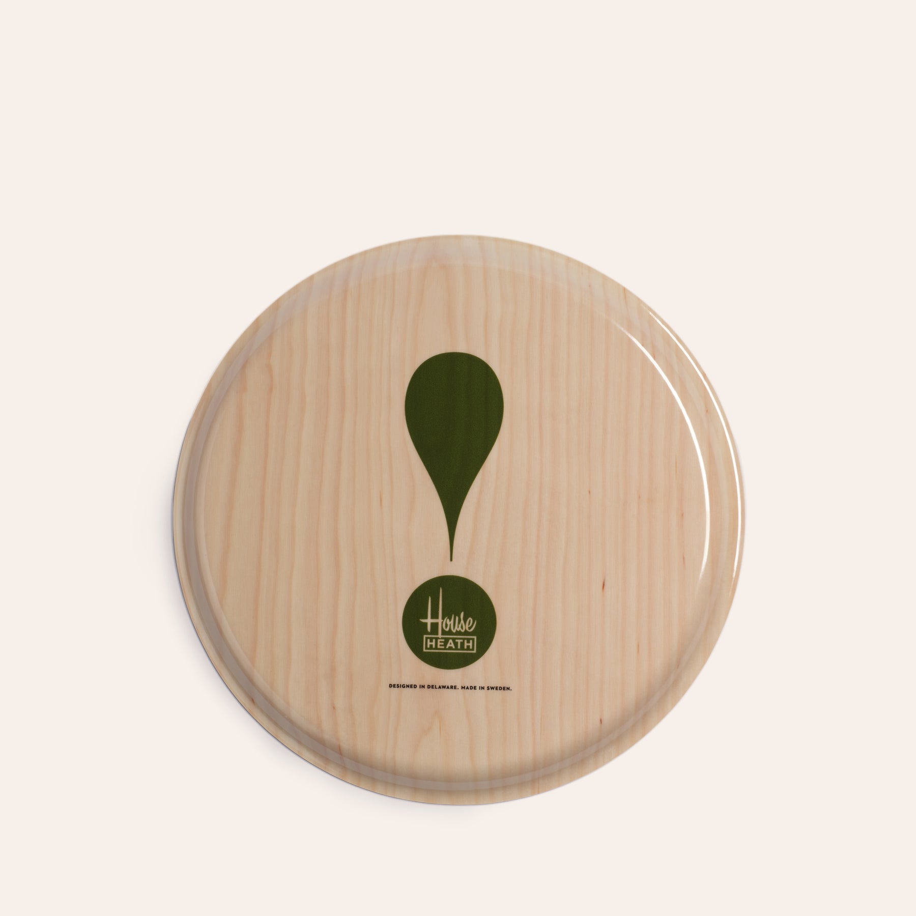 Pine Sprig Exclamation Tray