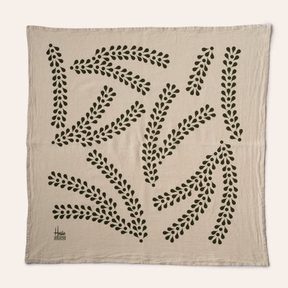 Tea Towels in Ornament and Pine Sprig (Set of 2)