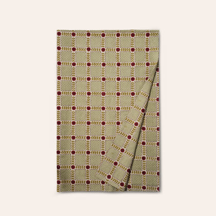Mumtaz Tablecloth in Red