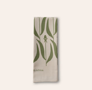 Flower Ring Tea Towel in Cypress