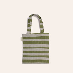 Bud Vase Tote in Pesto