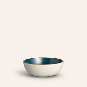 Cereal Bowl in Teal / Sand