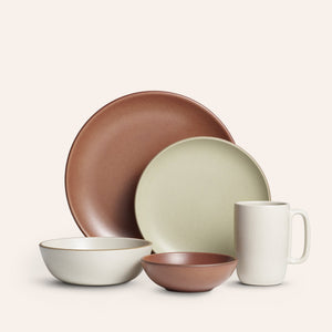 Varda 5-Piece Dinnerware Set