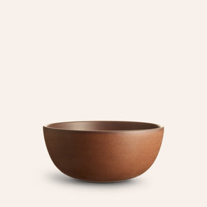 Large Serving Bowl in Redwood