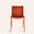 Leather Dining Chair in Turquoise Steel
