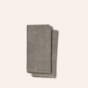 Kypert Napkins in Graphite (Set of 2)
