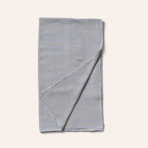 Organic Cotton Waffle Weave Throw in Indigo
