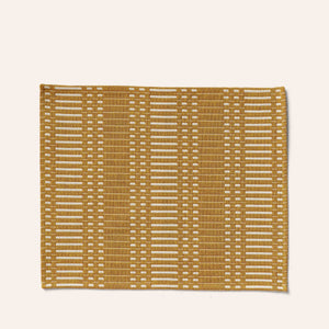 Helios Placemat in Ochre