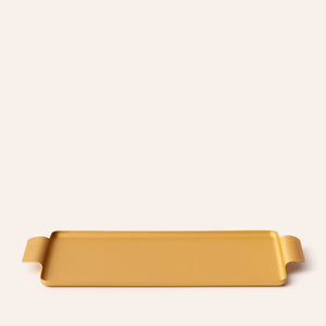 Pressed Tray in Gold 7 x 14