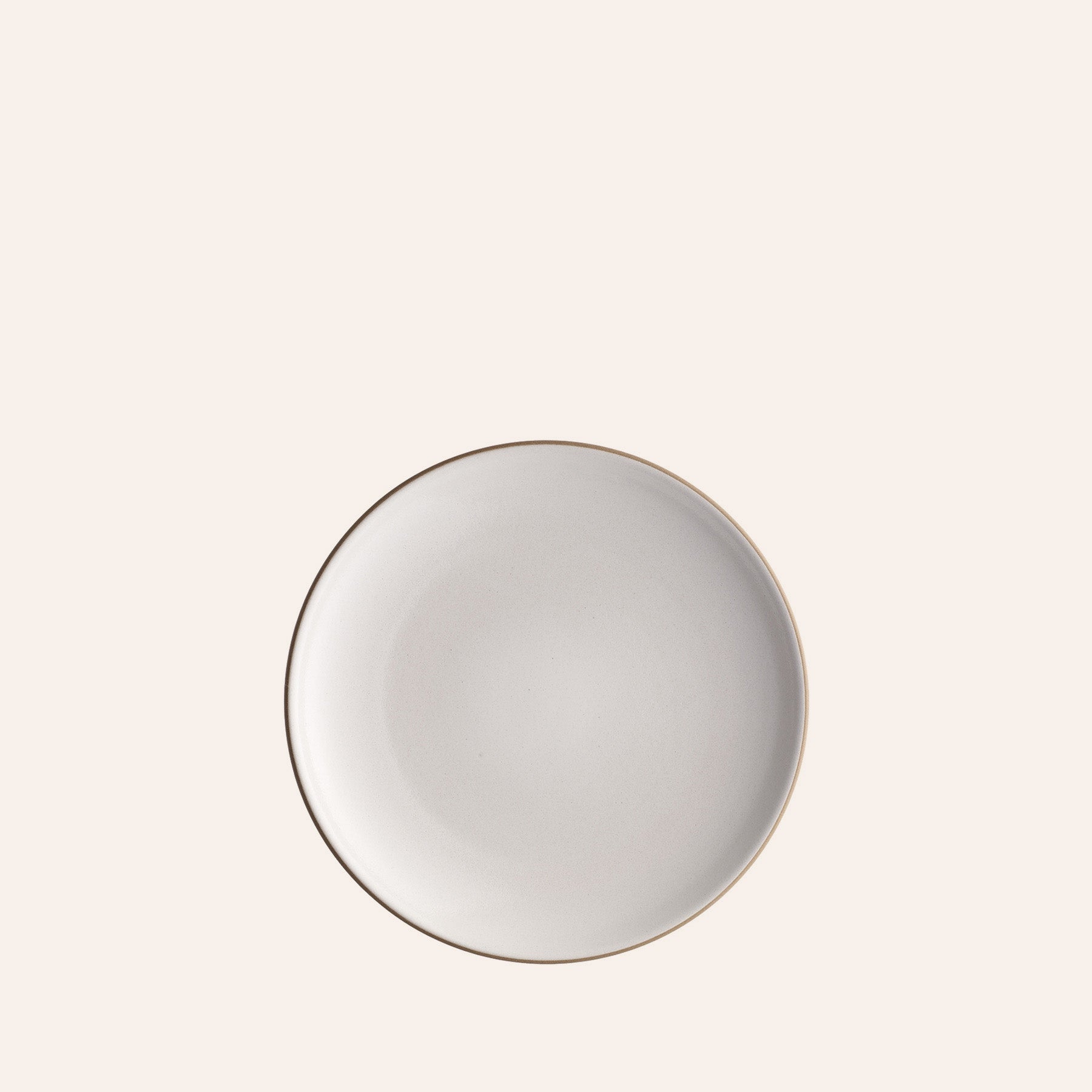 Coupe Salad Plate in Opaque White
