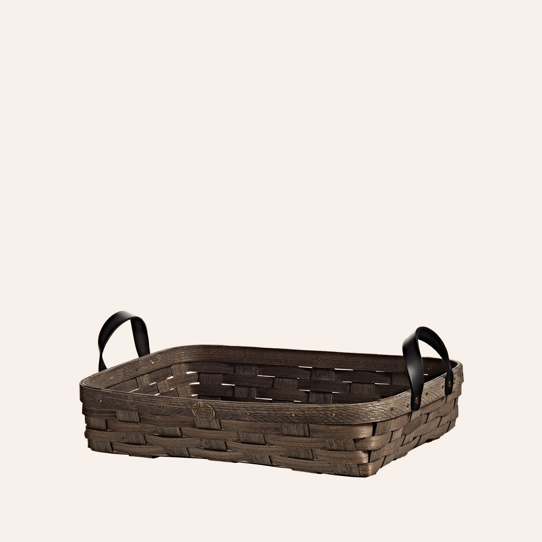 Serving Basket in Driftwood Grey
