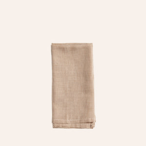 Organic Cotton Gauze Napkins (Set of 4) in Cafe