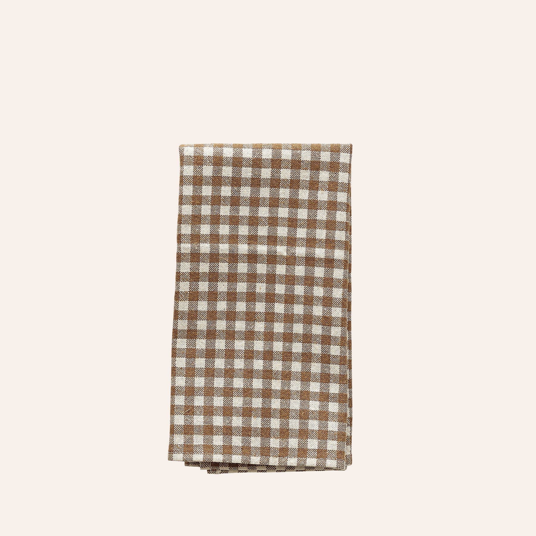 Organic Cotton Gingham Napkins (Set of 4)