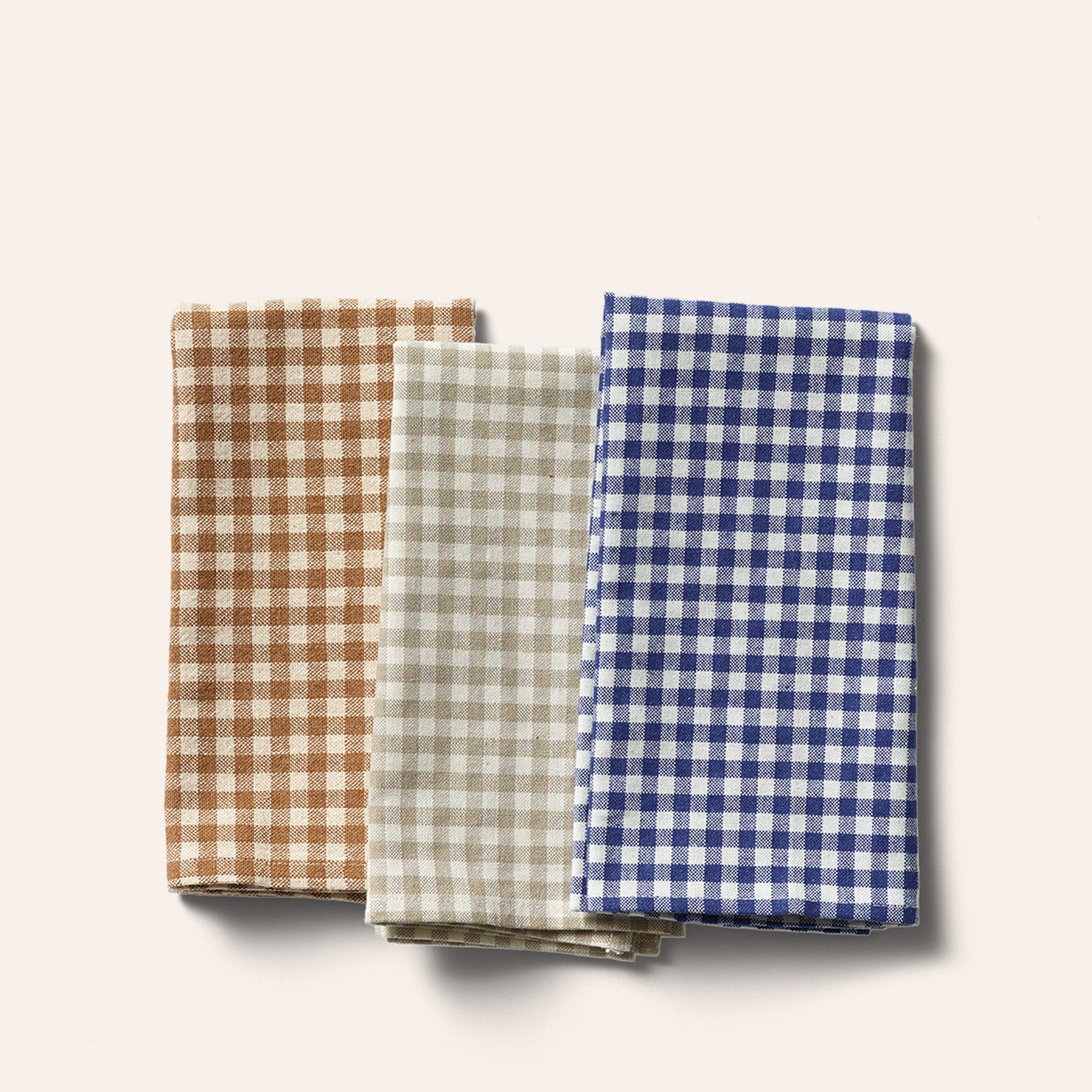 Organic Cotton Gingham Tea Towel