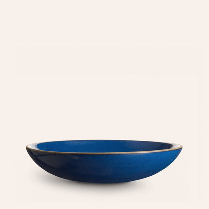 Shallow Salad Bowl in Moonstone