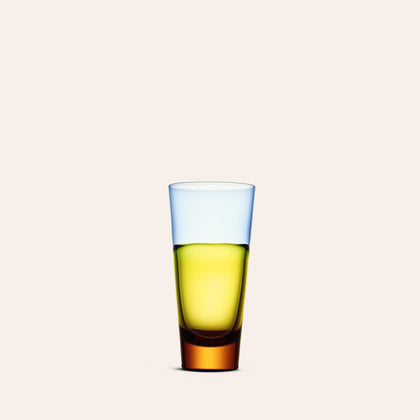 Small Tumbler in Blue/Yellow