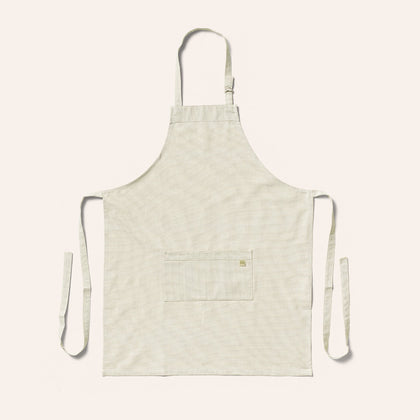 Organic Cotton Apron in Sage