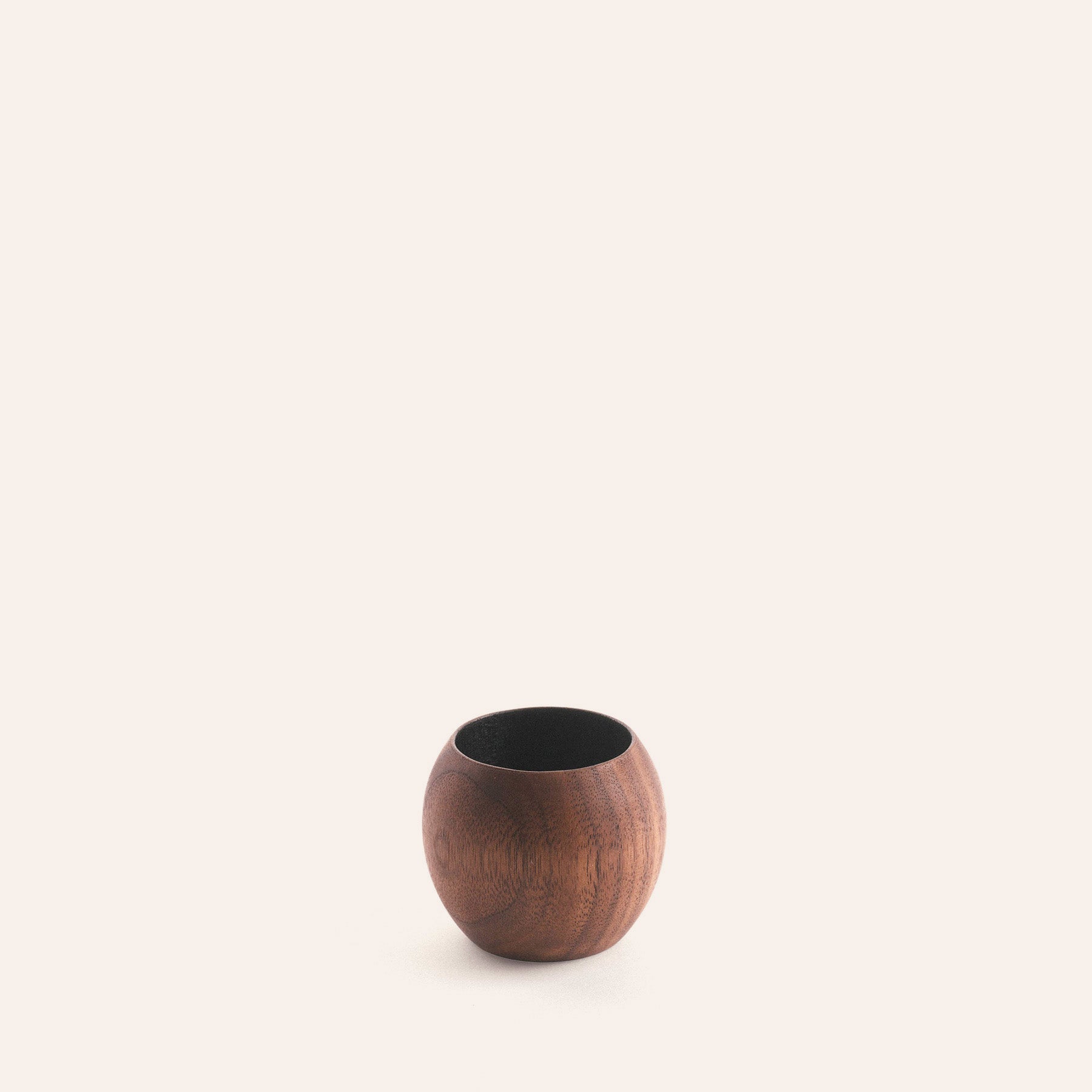 Walnut Sphere Cup