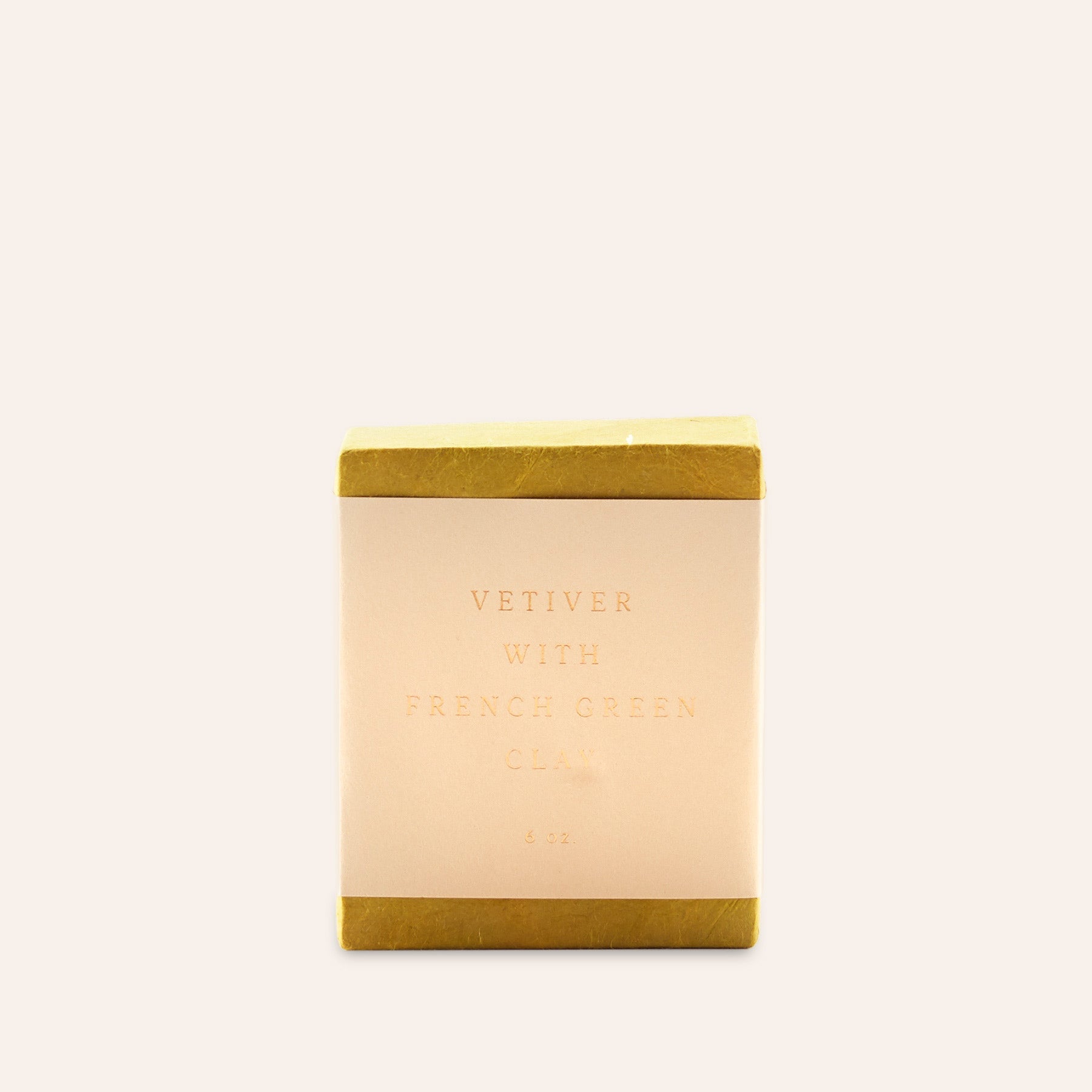 Vetiver with French Green Clay Soap