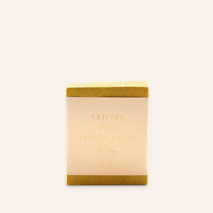 Vetiver with French Green Clay Soap