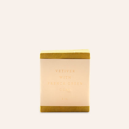 Vetiver with French Green Clay Soap