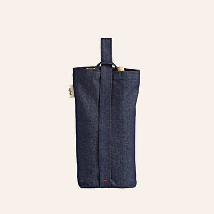 Wine Tote in Denim