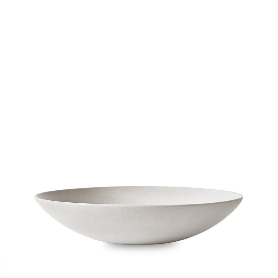 Shallow Salad Bowl in Sand Image 1