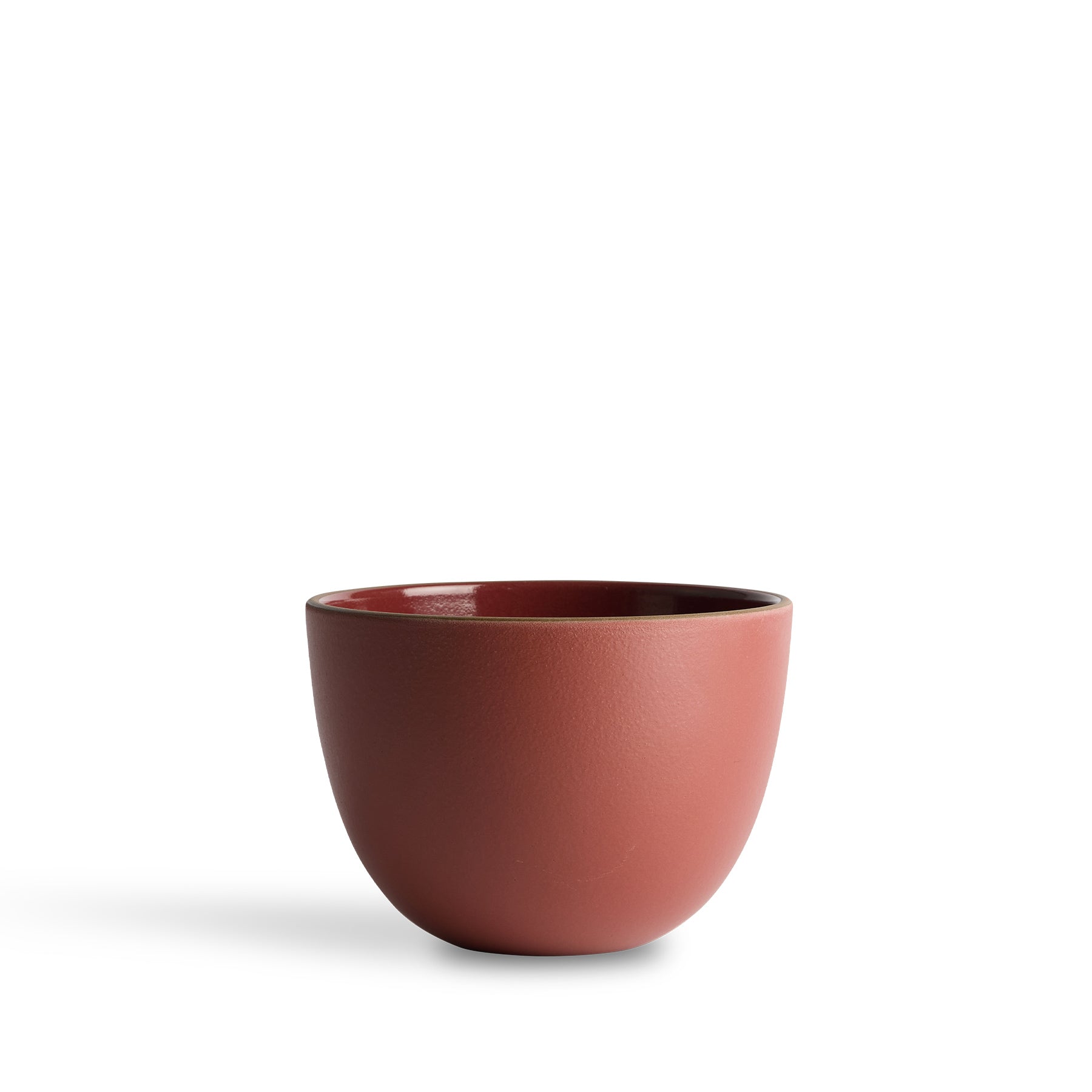 Deep Serving Bowl in Red Plum/Chile Zoom Image 1
