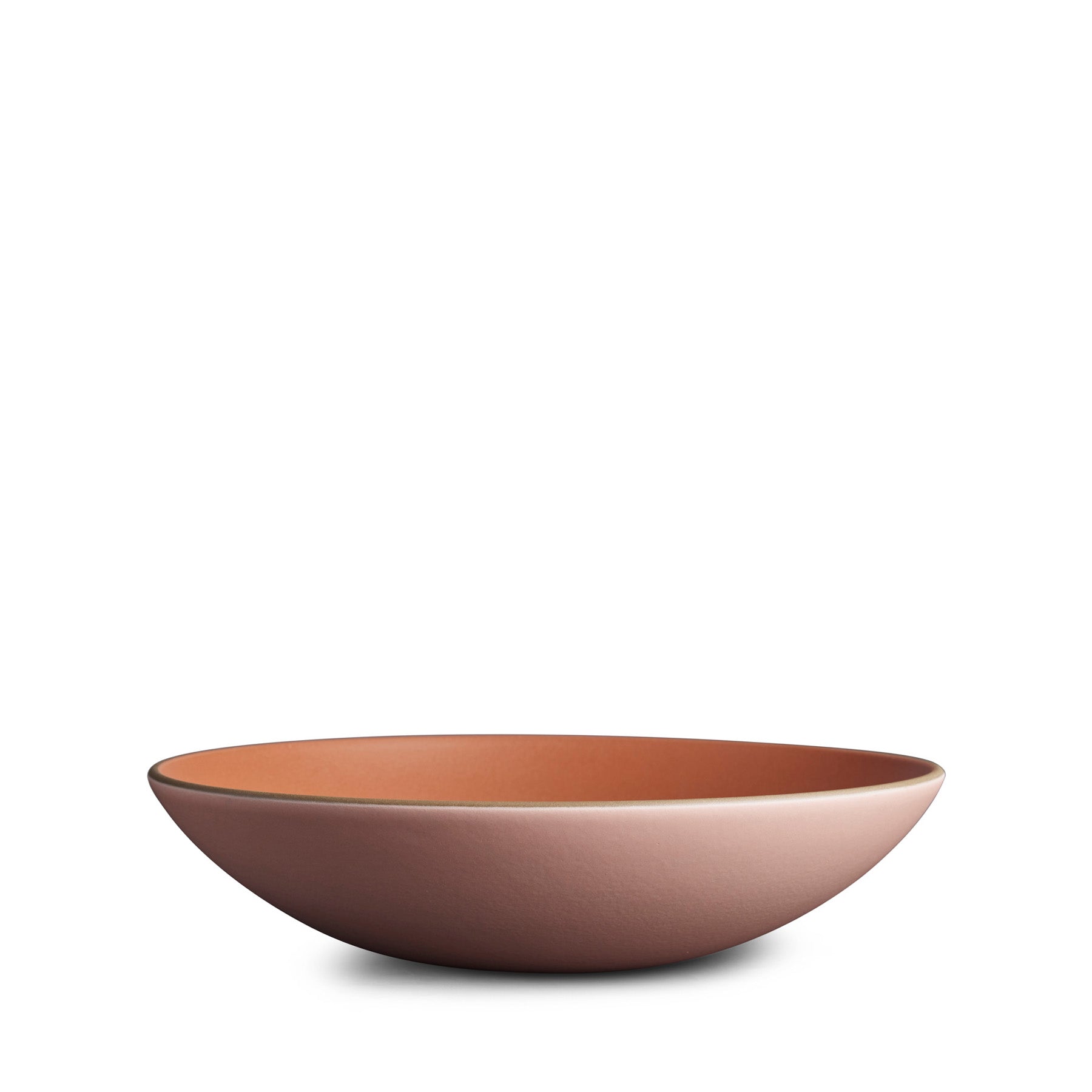 Shallow Salad Bowl in Desert Rose Zoom Image 1