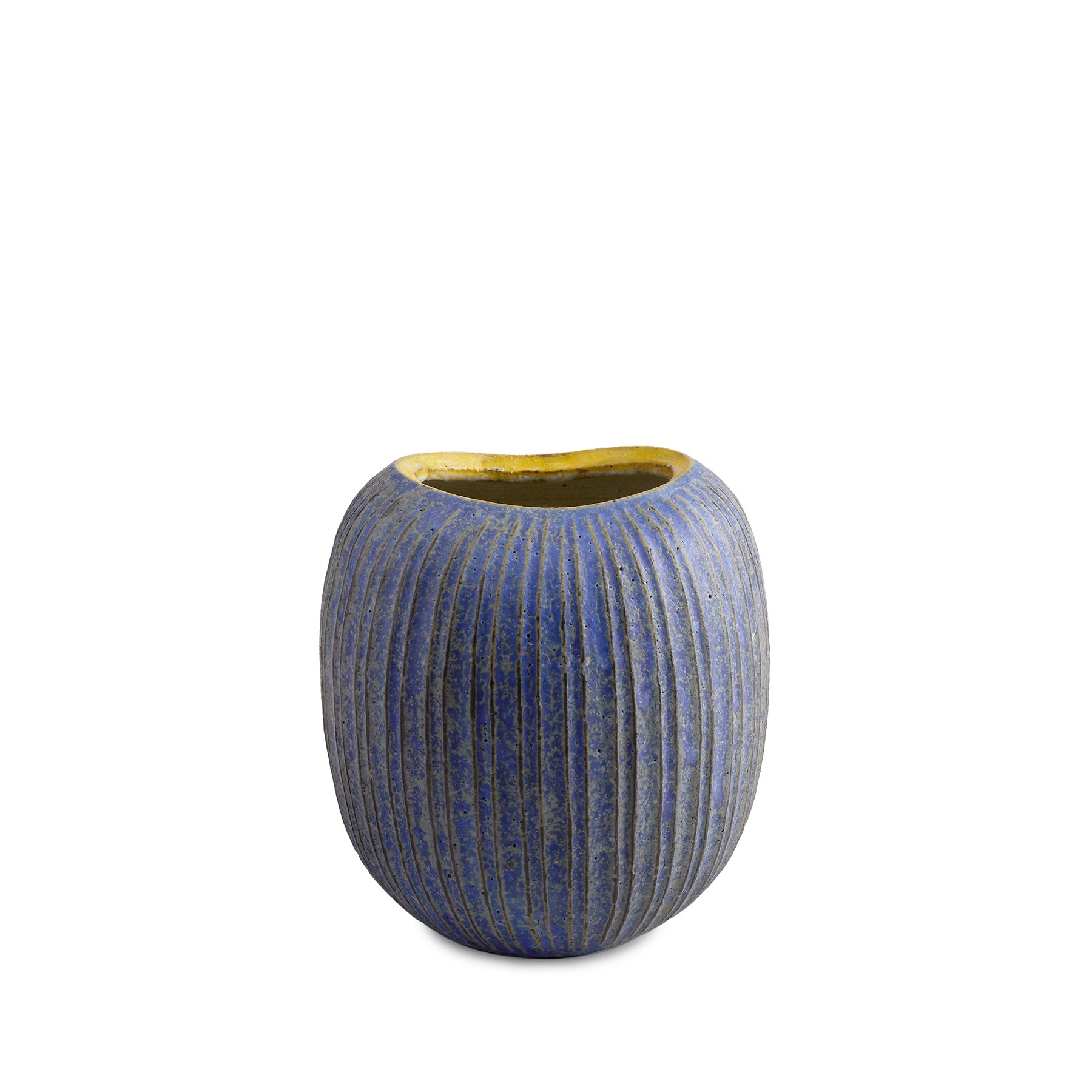 #4 Potbelly Vase in Indigo Zoom Image 1