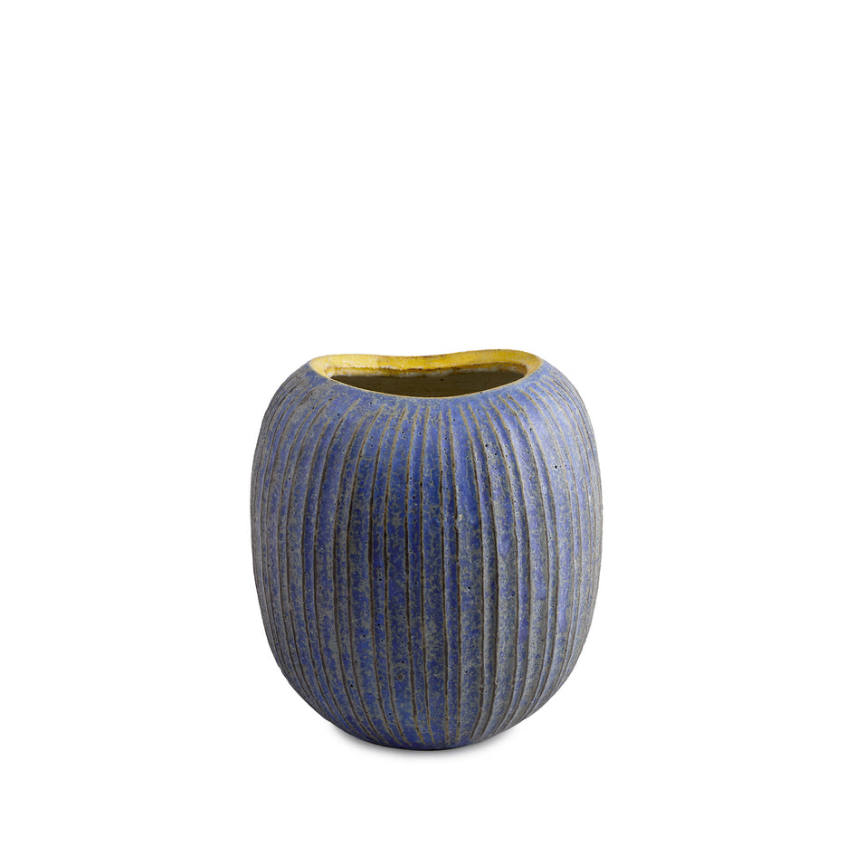 #4 Potbelly Vase in Indigo Image 1