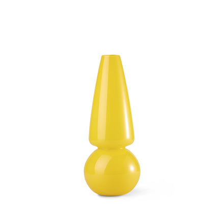 Blomme Cone Vase in Yellow