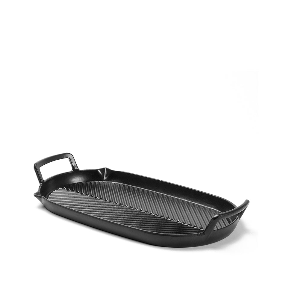 Cast Iron Two Hob Griddle Image 1