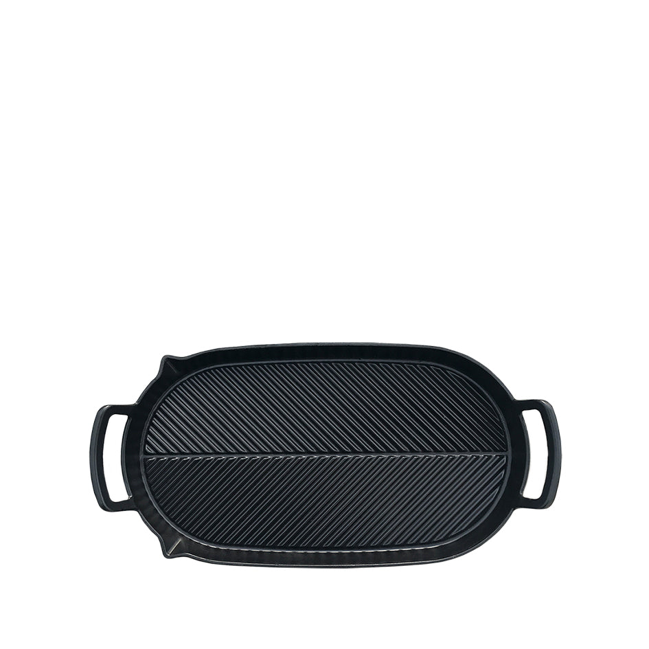 Cast Iron Two Hob Griddle Image 2
