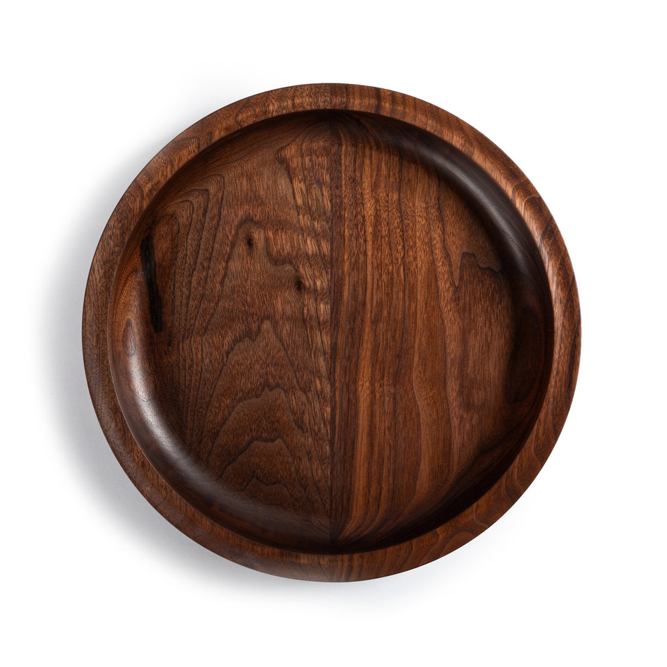 Wooden Serving Bowl in Walnut Image 2