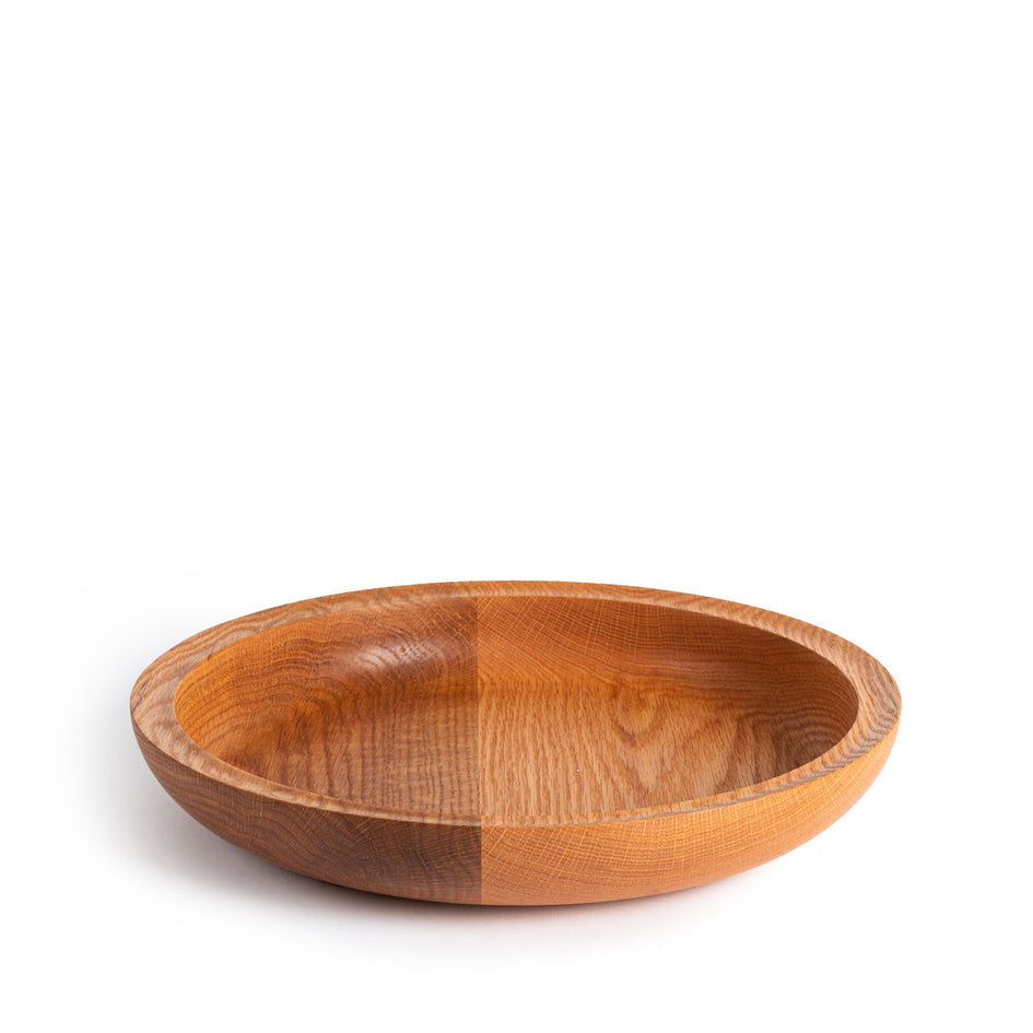 Wooden Serving Bowl in Oak Image 1