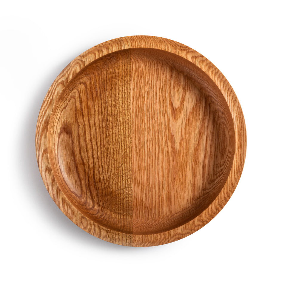 Wooden Serving Bowl in Oak Image 2