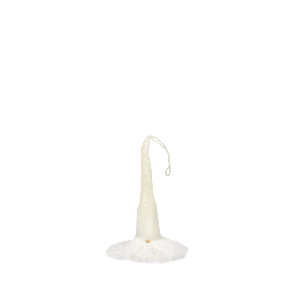 Gnome Ornament in White Image 1