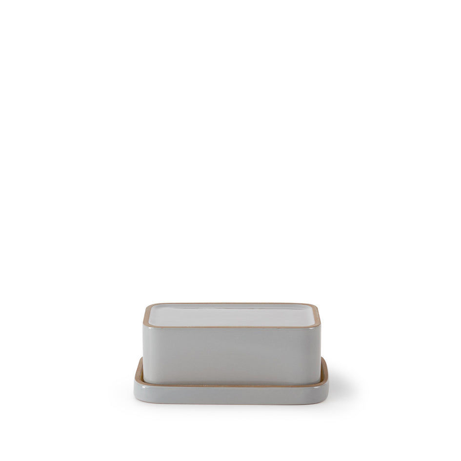 Butter Dish in Yuzu and Light Grey Whale Image 5