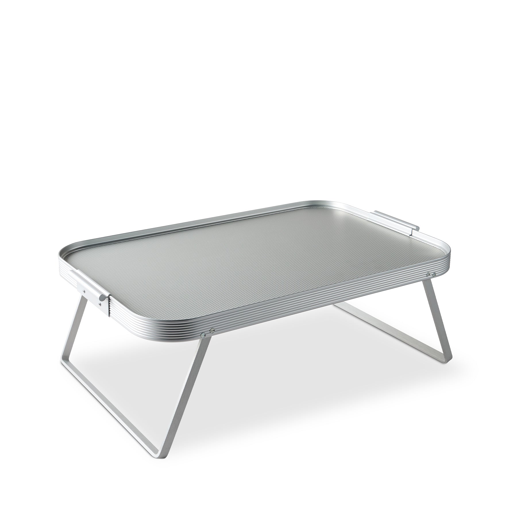 Lap Tray in All Silver Zoom Image 1