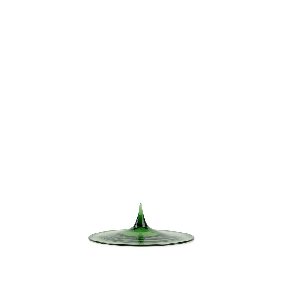 A La Pointe Candleholder in Green Image 1