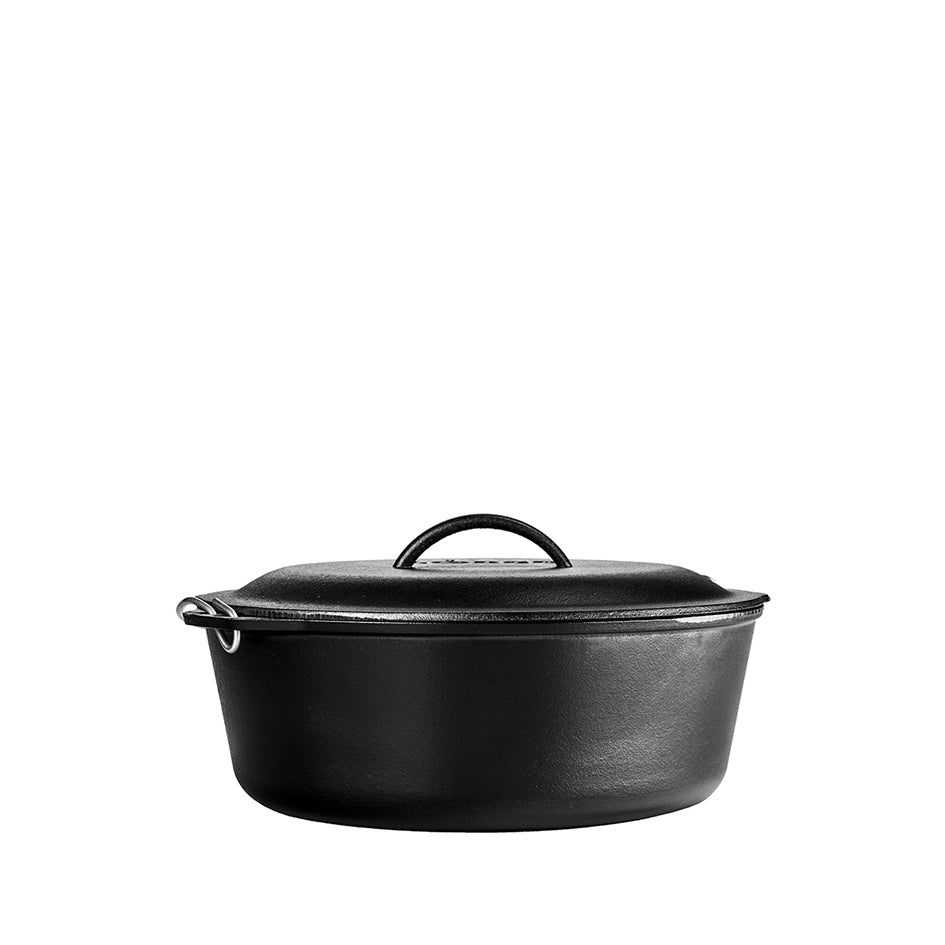 Cast Iron Dutch Oven with Spiral Handle 9qt Image 2