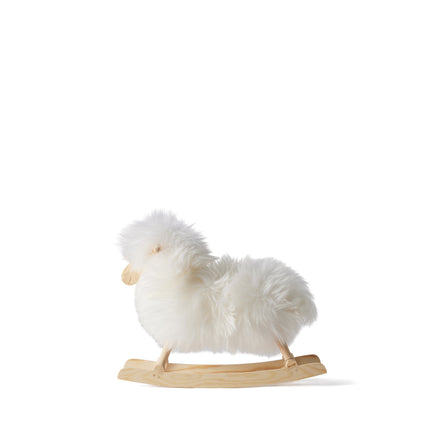 Rocking Lamb in White