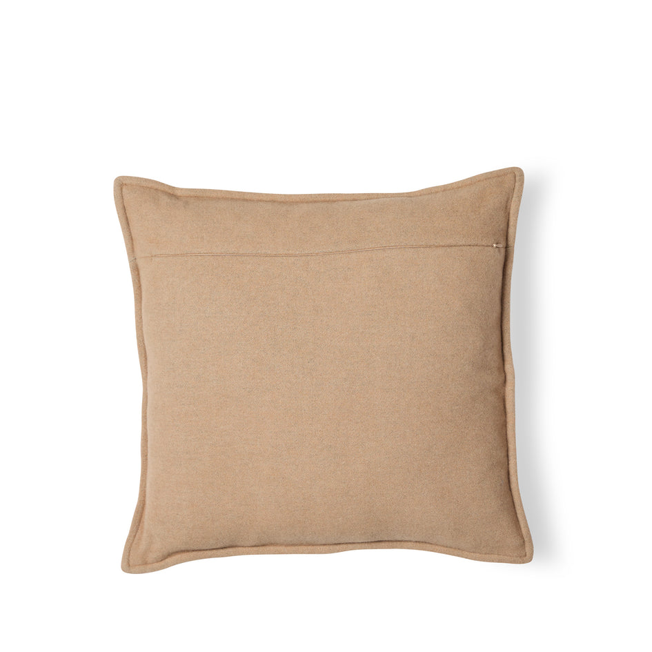 Rete Jacquard Pillow in Sienna Tan Image 2