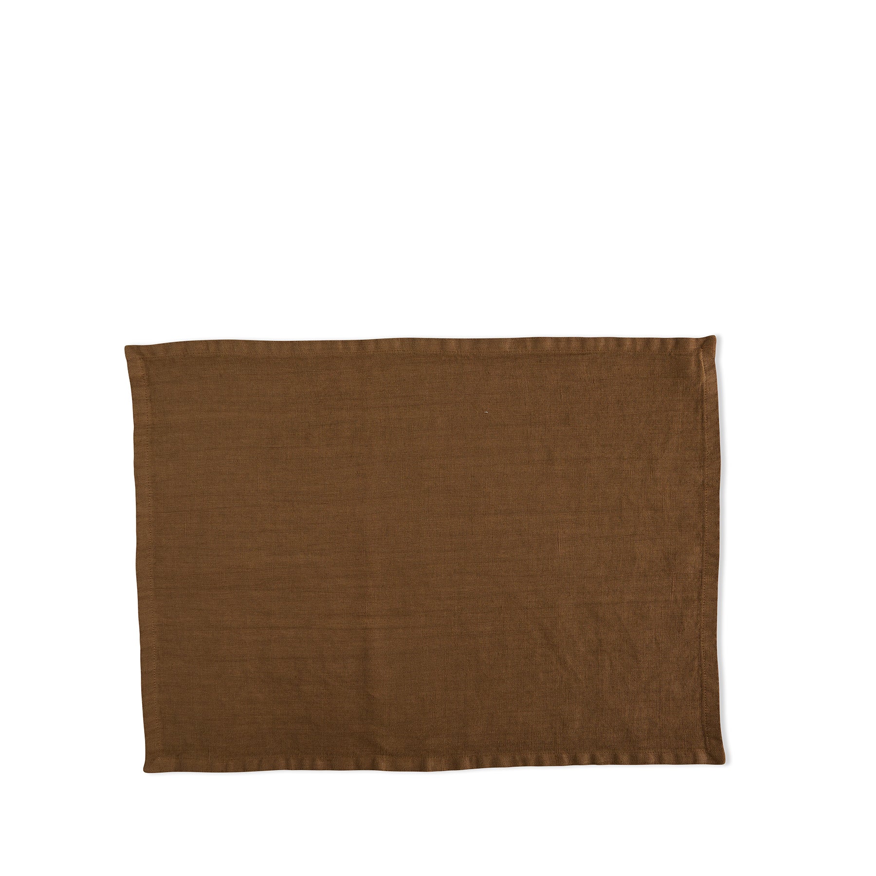 Tela Placemat in Russet Brown (Set of 4) Zoom Image 1