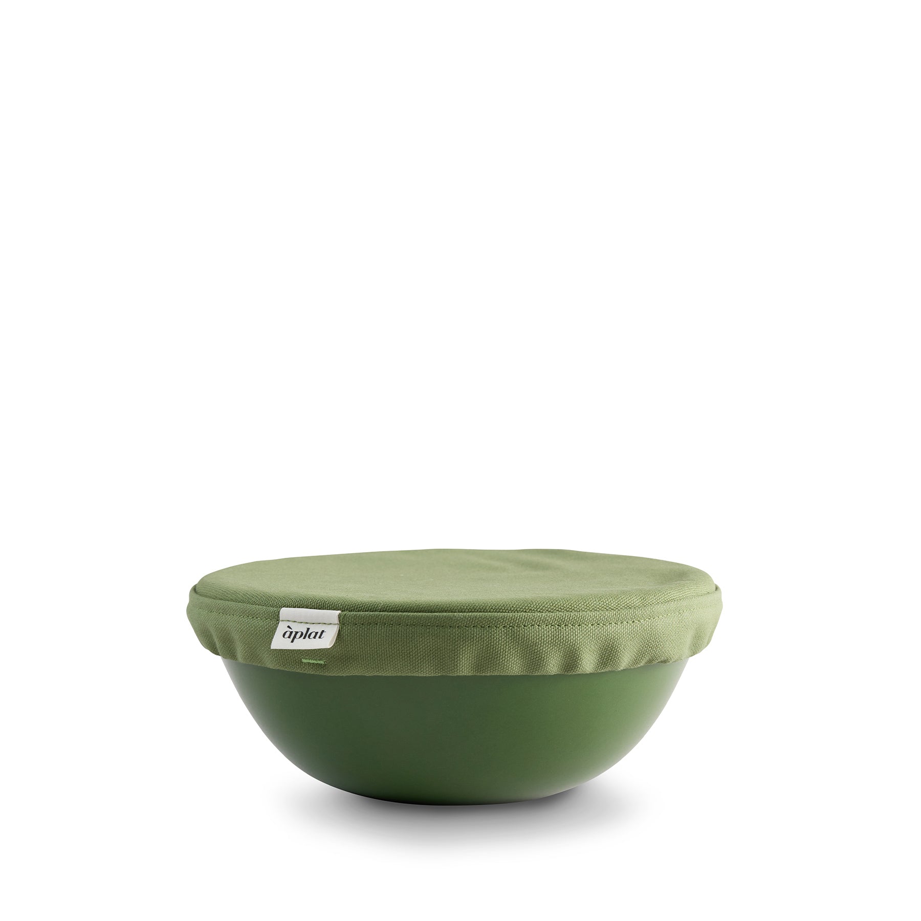 Couvre-Plat Round Small in Olive Zoom Image 1